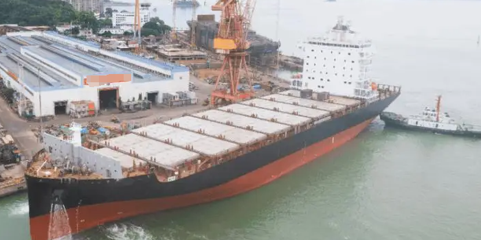 好消息！廈船重工交付1800TEU集裝箱船，揚(yáng)子江船業(yè)再獲集裝箱船訂單